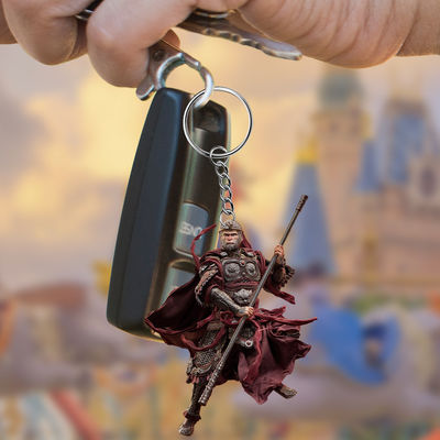 Wukong ecológico 2D llavero plano colgante acrílico para mochila y accesorios de automóvil