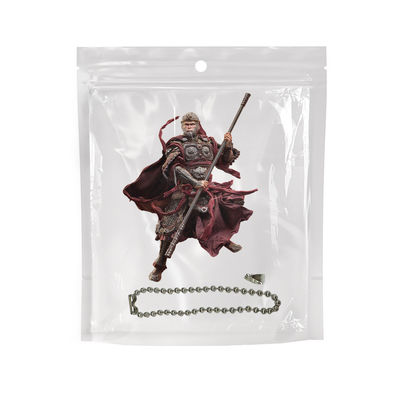 Wukong ecológico 2D llavero plano colgante acrílico para mochila y accesorios de automóvil