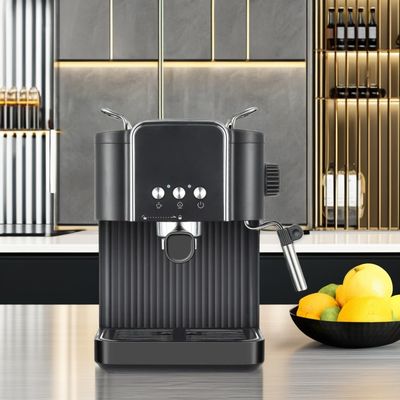 Máquina de café de aluminio para el hogar con sensor Bluetooth y tecnología de capuchino de espuma
