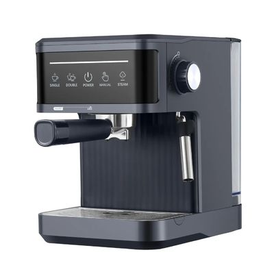 Casa Máquina de café de dientes azules con espuma de leche eléctrica y semiautomática de múltiples funciones