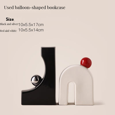 Librerías exquisitas de cerámica piezas perfectas para la decoración del hogar para las estanterías de los amantes del libro