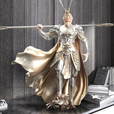 Aniversario el Rey Mono Lucha contra Buda Mitología Negra Wukong Golden Hoop Ornamento de escritorio
