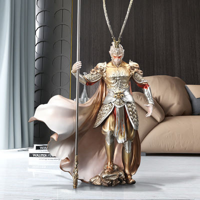 Aniversario el Rey Mono Lucha contra Buda Mitología Negra Wukong Golden Hoop Ornamento de escritorio