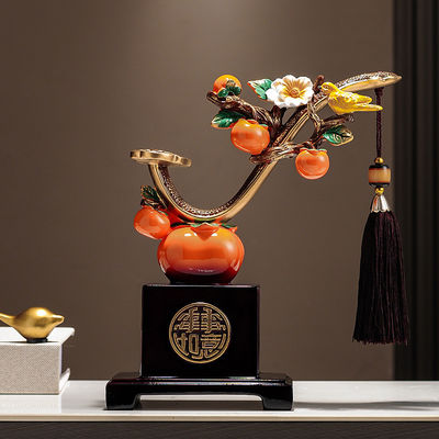 Cabinet de vino de caqui funcional y elegante TV Stand para sus necesidades de decoración del hogar