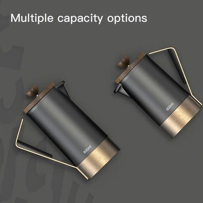 Manija de acero inoxidable 300ml Set de taza de café y té con diseño de fondo de metal personalizado