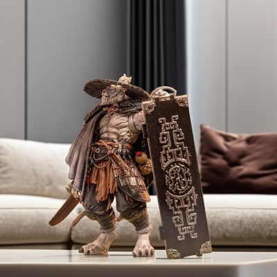 Maestro Union's Blade Master Weng Tiger Action Figure Versión blanca hecha a medida