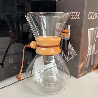 GCG013 Cafetera de acero inoxidable aislada de mango portátil anti-ardiente para el hogar