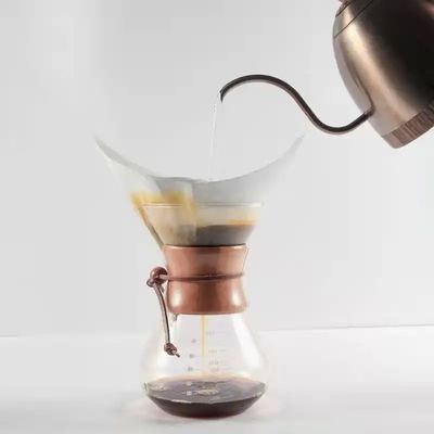 800 ml de acero inoxidable verter sobre cafetera para el hogar y la cocina compartir diseño clásico