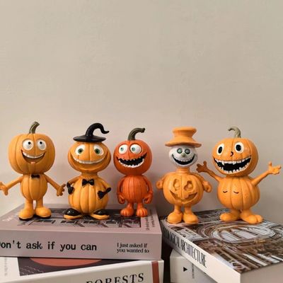 Ornamento de calabaza acrílica de resina personalizado 2024 La mejor opción para la decoración de las fiestas de Halloween