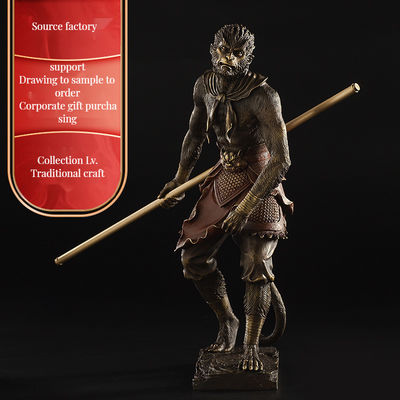 Black Myth Wukong Personalizado Estatua de escritorio Perfecto para el juego 3D contemporáneo del Rey Mono