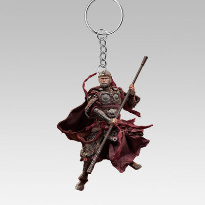 2D llavero de acrílico plano Mito negro transfronterizo Wukong colgante de mochila para colgar