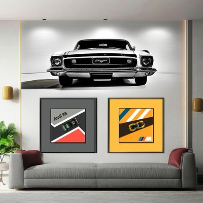 Paredes de coches de aleación eléctrica perfecta decoración para el hogar