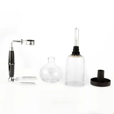 Conjunto de máquina de café para el hogar de vidrio de cocción manual Sifón con característica sostenible