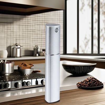 Dispensador de café moderno de acero inoxidable y polvo de café de plástico