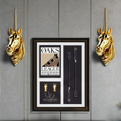 Pintura de pared ecuestre europea para el salón y la entrada