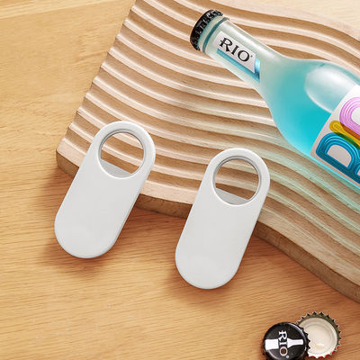 Conveniente abrebotellas con agarre cómodo herramienta de cocina duradera de metal y plástico