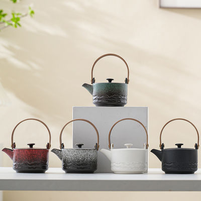 Conjunto de té de Kung Fu de cerámica de olla única sostenible Diseño elegante para el hogar en el zen asiático