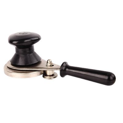 Precisión de bambú mano-presione puede máquina de tapón para el sellador de tapa de hojalata negra eficaz