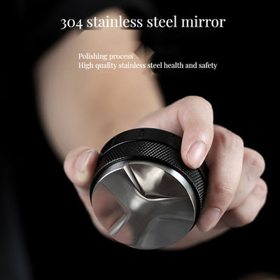 Clásico barista portátil de café con altura ajustable Base de acero inoxidable 51mm/53mm Diseño de aluminio