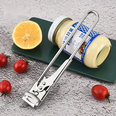 Conveniente herramienta de apertura de latas con diseño de tapa giratoria que ahorra mano de obra y mango ajustable