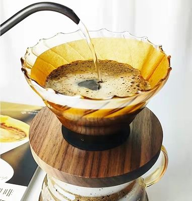 Conjunto de goteo de servidor de café portátil de 600 ml con olla de vidrio resistente al calor