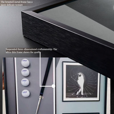 Inicio Oficina Hotel Decoración de lujo Cristal moderno de vidrio de golf Arte de pared formato colgante