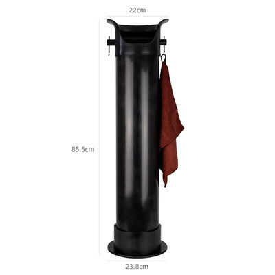 Caja de café de plástico ABS con utensilios cerámicos y metálicos