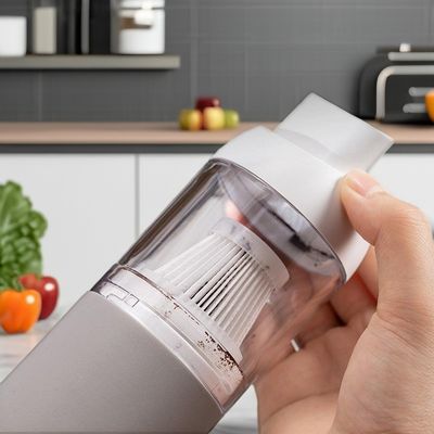 Elección del comprador comercial aspiradora de café recargable compacta para espuma de leche