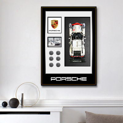 Cuadro de pantalla de pared de automóviles deportivos modernos estilos personalizados eléctricos temática de arte soportada