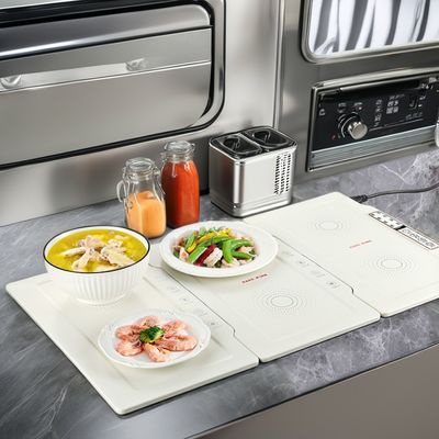 bandeja de calefacción eléctrica plegable de calefacción rápida con 10 engranajes y control de temperatura inteligente