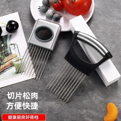 Herramienta de acero inoxidable para cortar vegetales y carne para la cocina