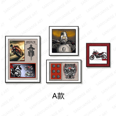 Diseño moderno Objeto real tridimensional Pintura decorativa para el dormitorio de los niños