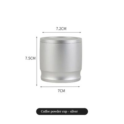 Selección del comprador comercial 58mm Espresso Copo de dosificación de aluminio para servicios de comida para llevar
