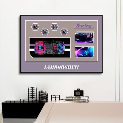 BH6 Impresión de paredes 3D creativas de alta resolución para decoración del hogar