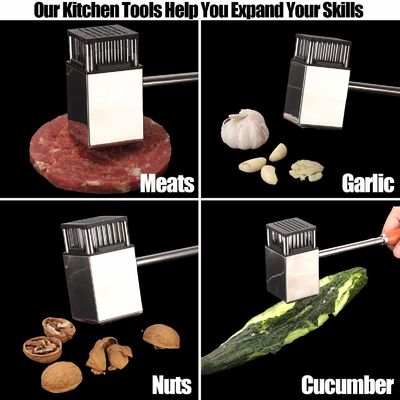 Manual del comprador comercial Tenderizador de carne Martillo de cocina Aguja de 36 hojas para otros alimentos