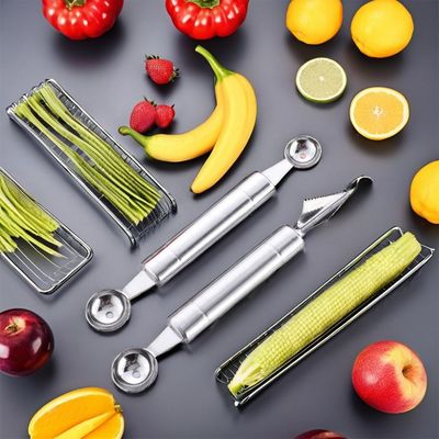 Conjunto de herramientas de talla de frutas de acero inoxidable adecuado para diversos requisitos del cliente