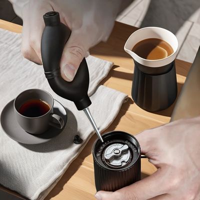 Soplador de aire de goma de silicona portátil Eliminator de polvo para herramientas de limpieza de café y té