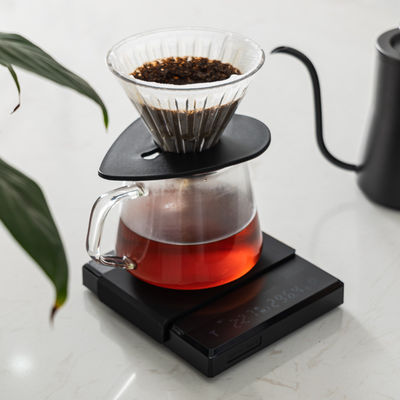 Mini ABS de acero inoxidable para la cocina Balanza electrónica digital de café para medir el peso