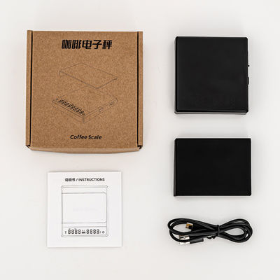 Recomendación de peso máximo 2 kg Escala de cronógrafo recargable para café impermeable