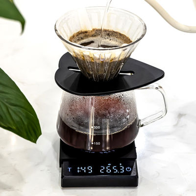 Recomendación de peso máximo 2 kg Escala de cronógrafo recargable para café impermeable
