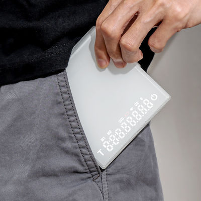 Recomendación de peso máximo 2 kg Escala de cronógrafo recargable para café impermeable