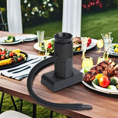 Materiales compuestos Infundidor de humo de agarre manual con astillas de madera utensilios para mejorar el sabor