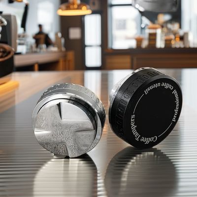 51/53/58mm Barista herramienta de acero inoxidable manipulador de café con base de aleación de aluminio