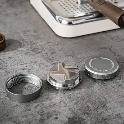 51/53/58mm Barista herramienta de acero inoxidable manipulador de café con base de aleación de aluminio