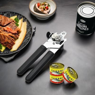 Acero inoxidable de aleación manual puede abrir la cocina del hogar color personalizado manija de plástico