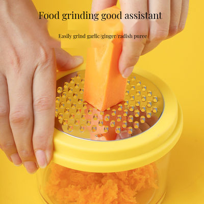 Inicio cocina de acero inoxidable trituradora de maíz trituradora de alimentos manual herramientas de preparación de verduras