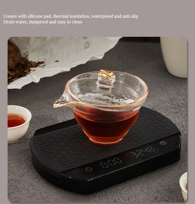 Herramientas de café y té Tipo Otro USB Recargable 3kg/0.1g Balanza para el hogar con silicona Pad