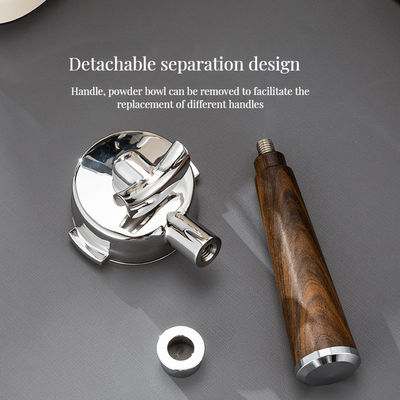 Manilla de madera sólida herramientas de café y té con ramas ácidas sin fondo de reemplazo universal