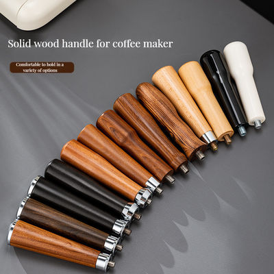 Manilla de madera sólida herramientas de café y té con ramas ácidas sin fondo de reemplazo universal