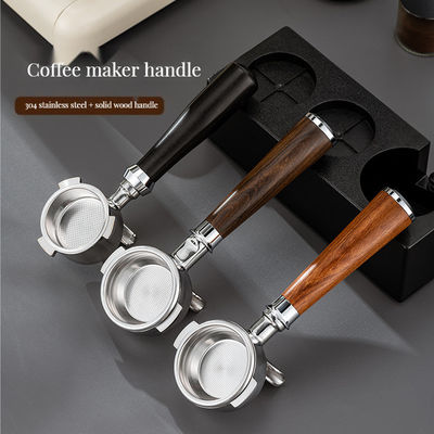 Manilla de madera sólida herramientas de café y té con ramas ácidas sin fondo de reemplazo universal